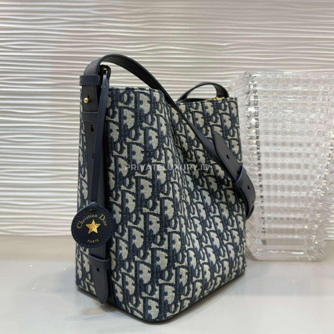 Small Diorstar Bucket Bag