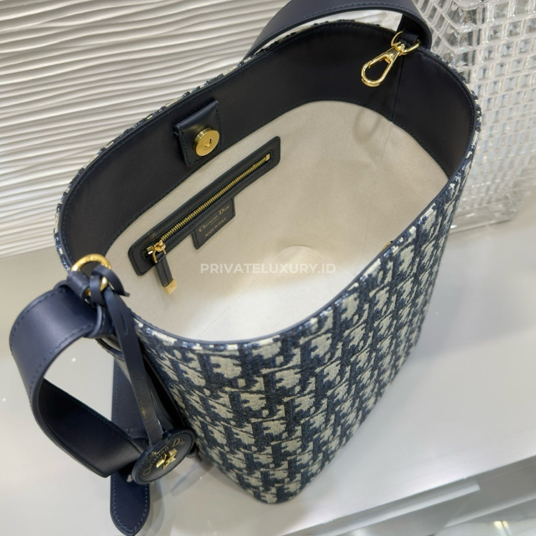 Small Diorstar Bucket Bag