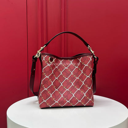 GG Emblem Small Bucket Bag