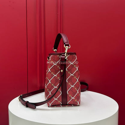 GG Emblem Small Bucket Bag