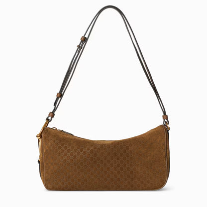 Half Horsebit Medium Shoulder Bag
