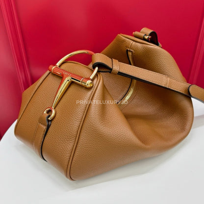 Half Horsebit Medium Shoulder Bag