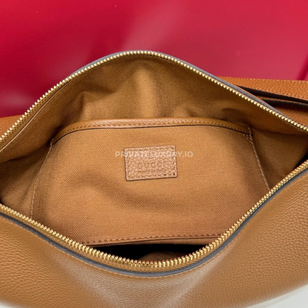 Half Horsebit Medium Shoulder Bag