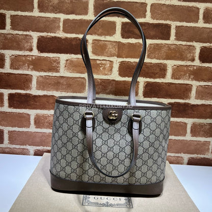 Medium Ophidia GG Supreme Canvas Tote Bag