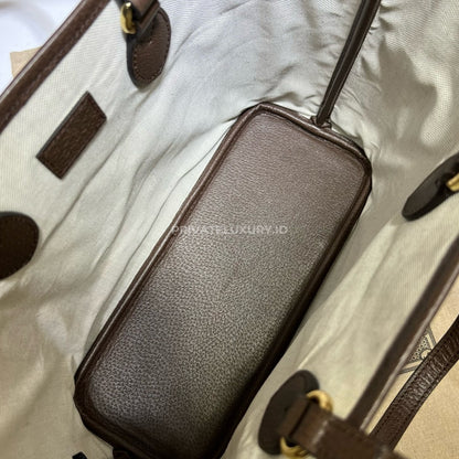 Medium Ophidia GG Supreme Canvas Tote Bag