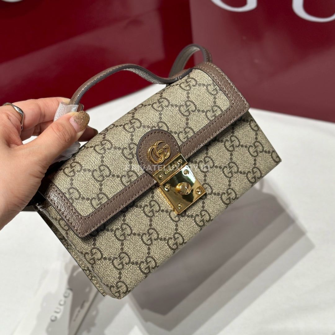 Ophidia Mini Top Handle Bag