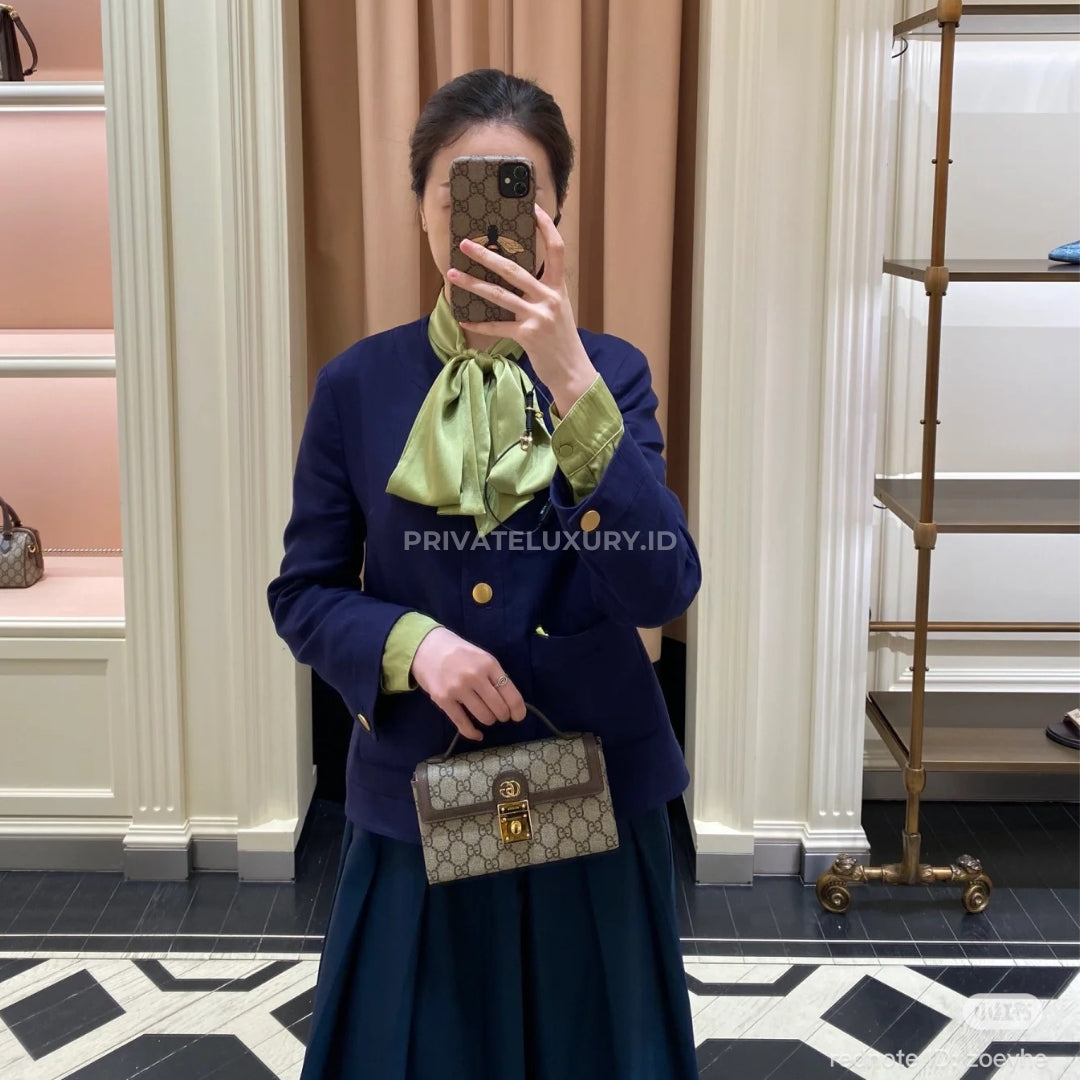 Ophidia Mini Top Handle Bag