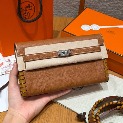 Kelly To Go Tressage Wallet