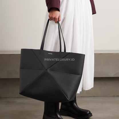 Large Horizontal Puzzle Fold Tote