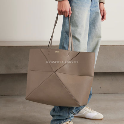 Large Horizontal Puzzle Fold Tote