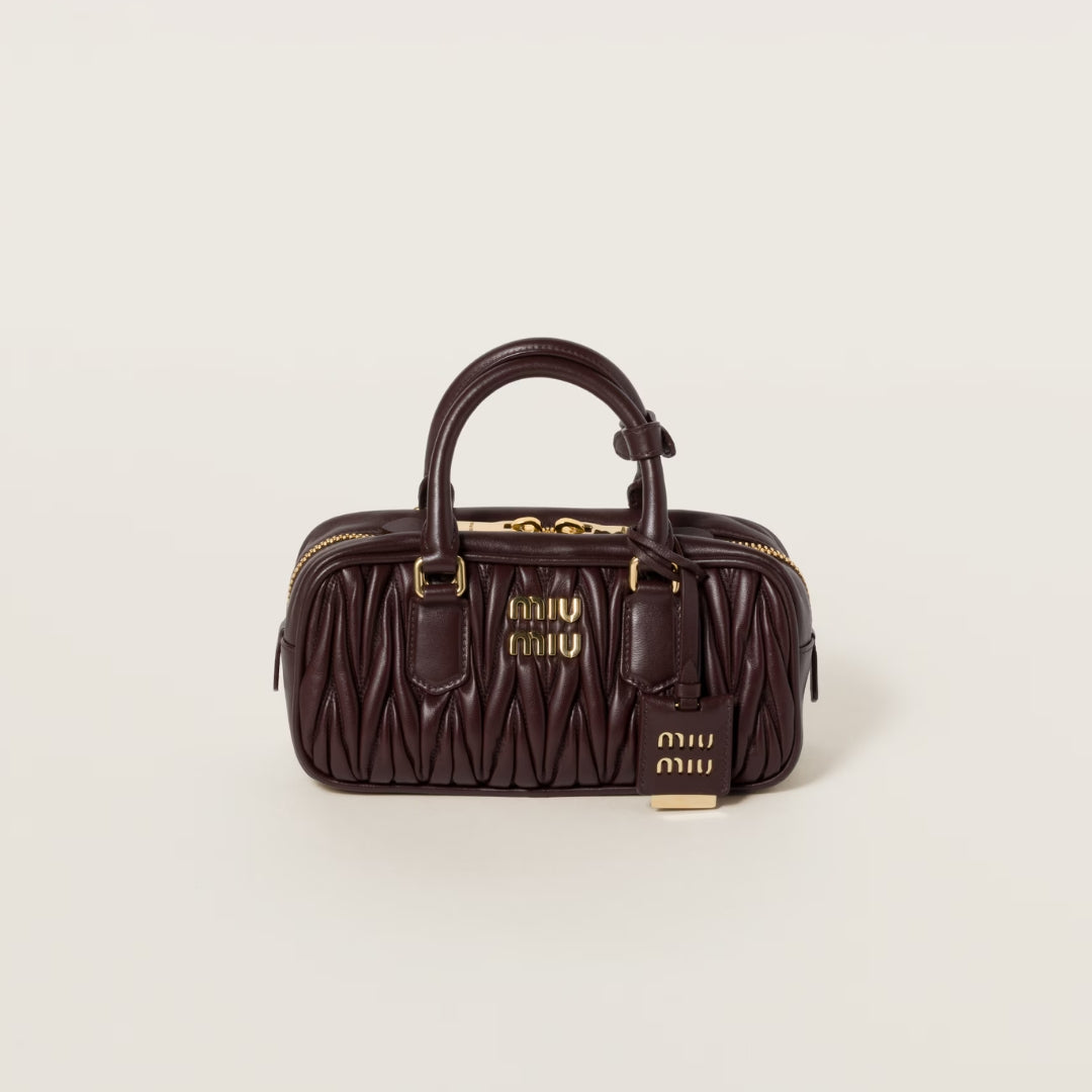 Arcadie Matelassé Nappa Leather Bag