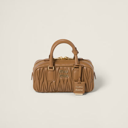 Arcadie Matelassé Nappa Leather Bag