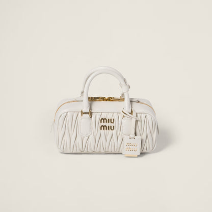 Arcadie Matelassé Nappa Leather Bag