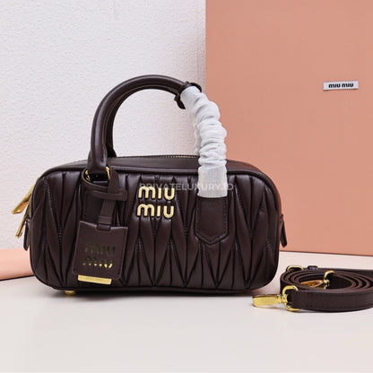 Arcadie Matelassé Nappa Leather Bag