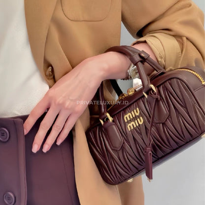 Arcadie Matelassé Nappa Leather Bag