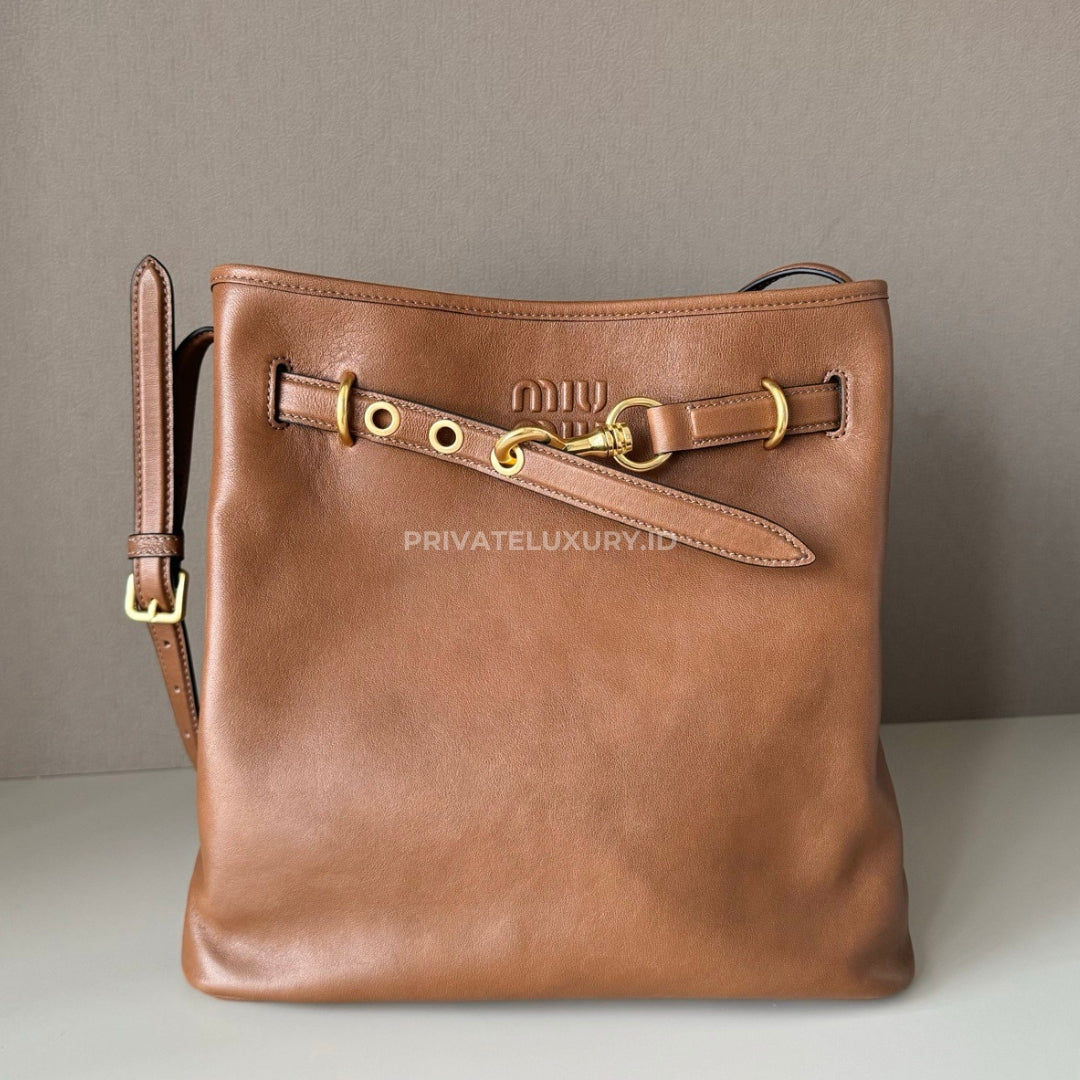 Aventure Nappa Leather Bucket Bag