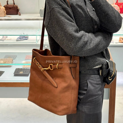 Aventure Nappa Leather Bucket Bag