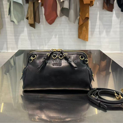 Caprice Leather Clutch