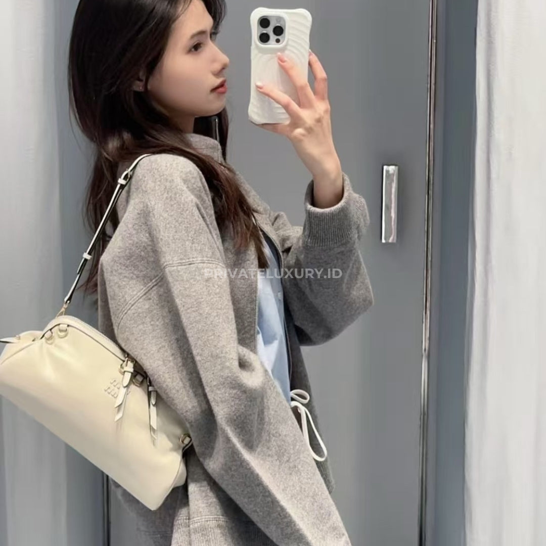 Caprice Leather Clutch
