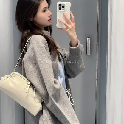 Caprice Leather Clutch