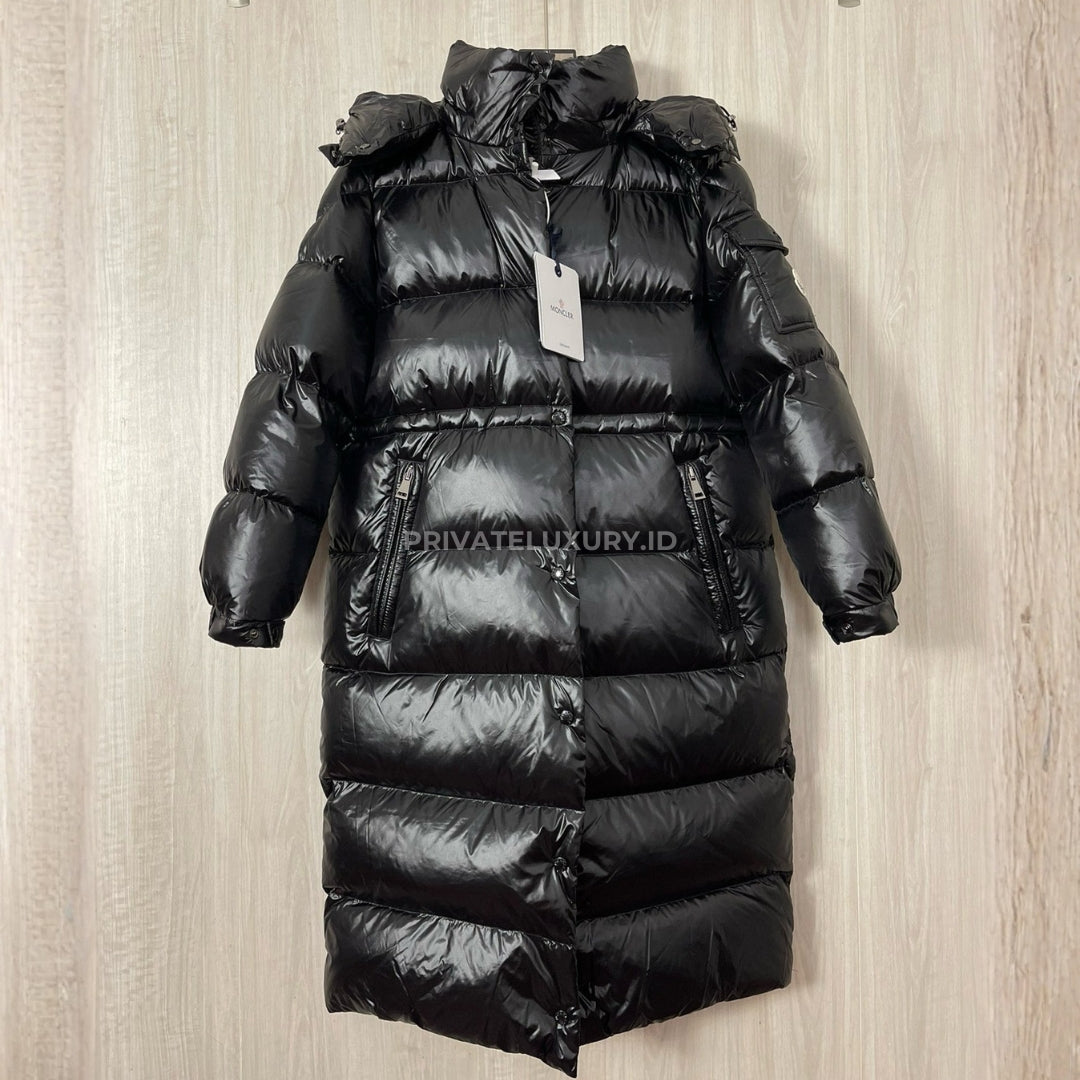 Cavettaz Hooded Long Down Jacket
