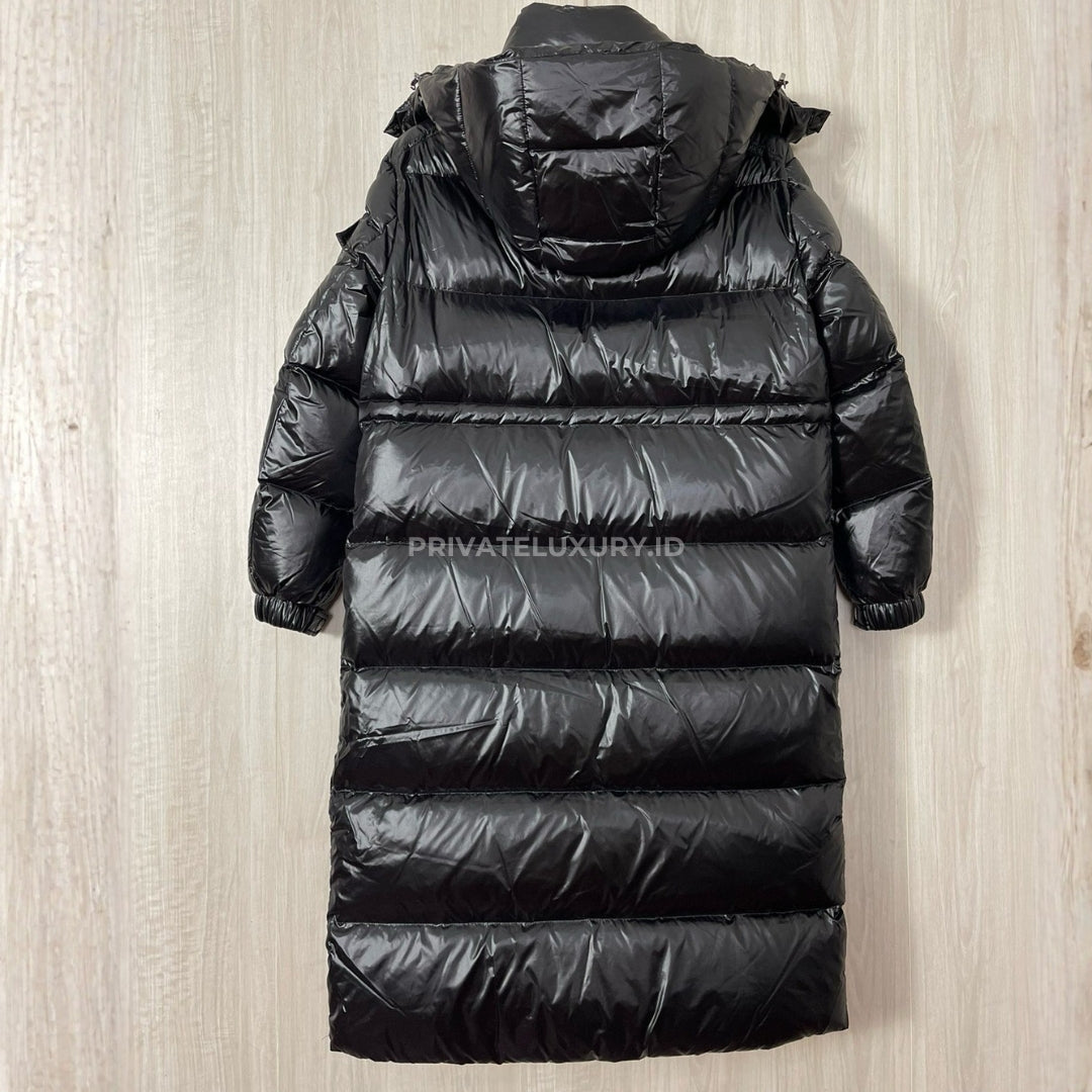 Cavettaz Hooded Long Down Jacket