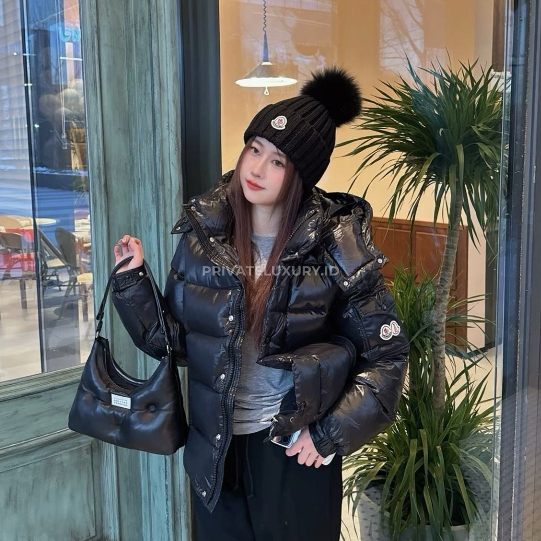 Maya Hooded Short Down Jacket