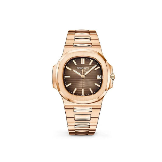 Nautilus 40 - 5711/1R Self Winding Light Dark Brown Rose Gold Steel