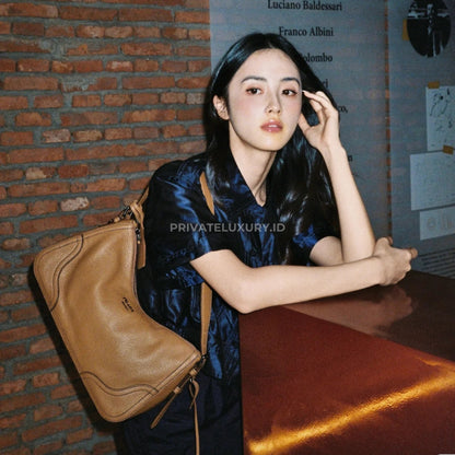 Aimèe Large Leather Shoulder Bag