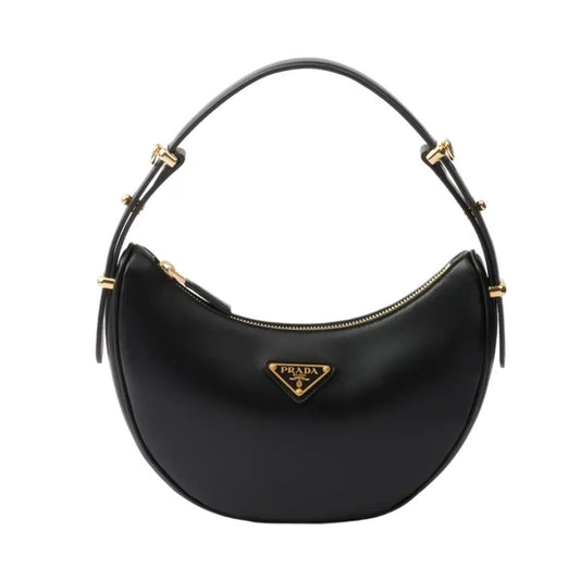 Arqué Leather Shoulder Bag