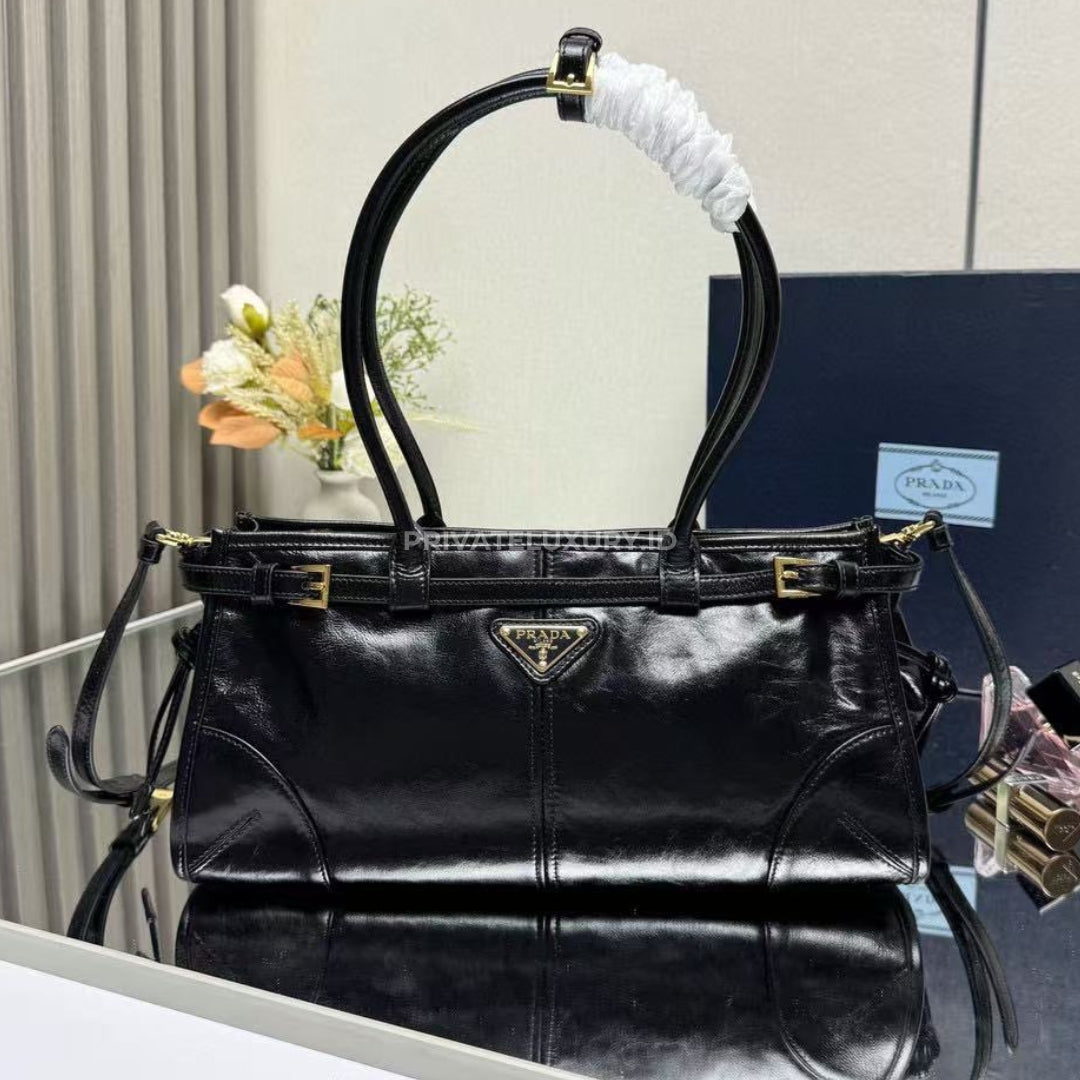Prada Bonnie Medium Leather Handbag