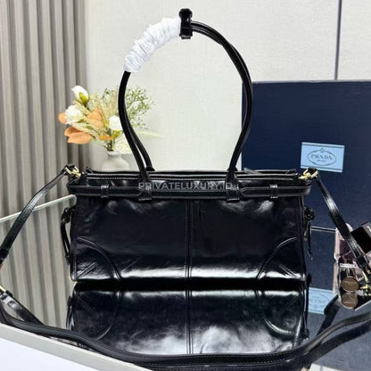 Prada Bonnie Medium Leather Handbag