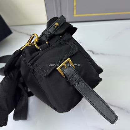 Prada Explore Medium Re-Nylon Shoulder Bag with Flap