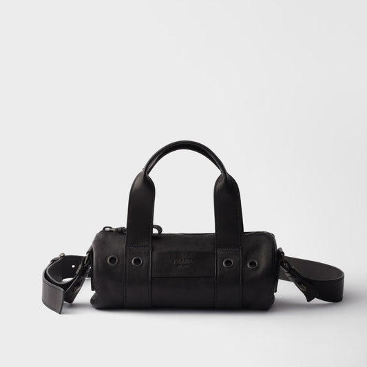 Route Medium Leather Top-Handle Bag