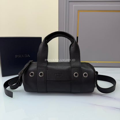 Route Medium Leather Top-Handle Bag