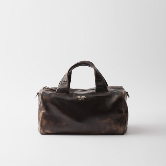 Small Nappa Leather Duffle Bag