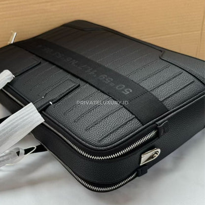 Never Still - Leather Briefcase