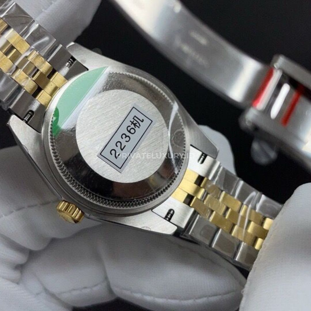 Datejust 31 - 278273G Silver Diamonds Jubilee Steel-YG